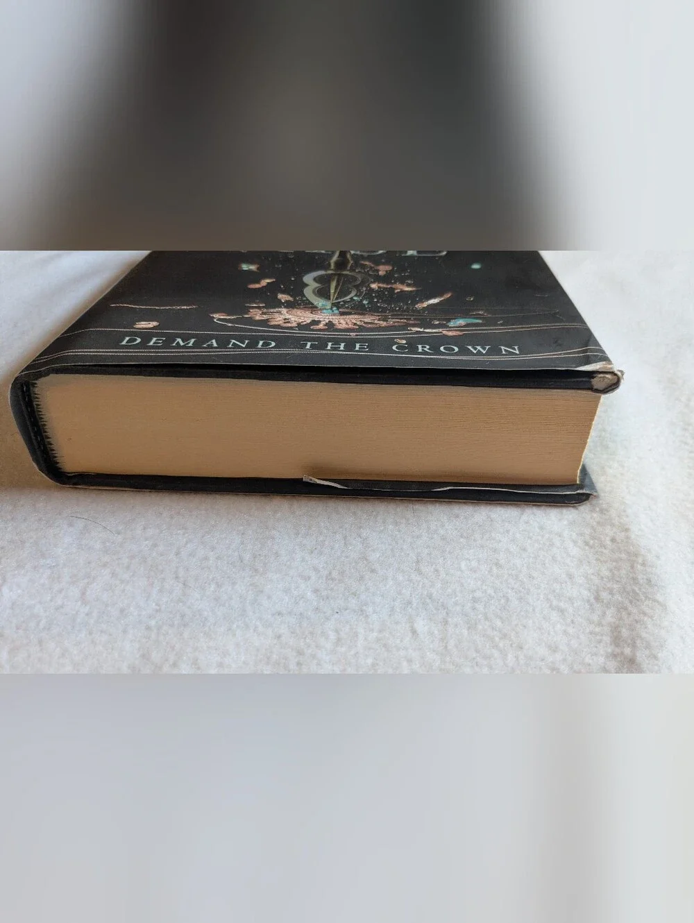 Now I Rise by Kiersten White - Demand the Crown (Hardcover) - Black & Teal Cover